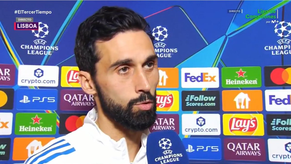 قال مورينيو: "أريد إقصاء ريال مدريد، وأن يفوز ألفارو أربيلوا بالدوري، وأن يبقى لسنوات عديدة."، لا يبدو هذا كإساءة معاملة، لكنني أشعر أنك لن توافق على ذلك.

🚨🗣️ ألفارو أربيلوا: "لا، ما أريده هو الفوز غدًا، وإقصاء بنفيكا بالطبع، ثم أن يقدم جوزيه أفضل ما لديه."