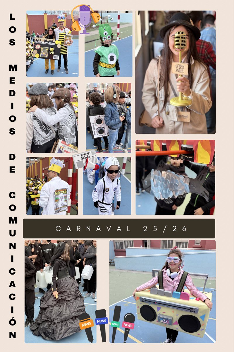 Así ha sido nuestro entierro de la sardina 🔥🐟 y desfile carnaval 🎭 este año en el cole!!
Os dejamos algunas imágenes y agradecemos el apoyo de todos los que nos habéis venido a ver hoy!