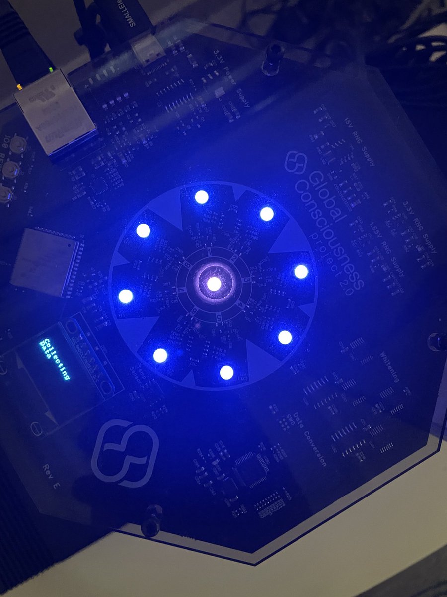 my cluster of random number generators from GCP2.0 is up and running 

by measuring shifts in the data from RNGs around the world, GCP helps us to begin to understand the true impact of individual and collective consciousness in latent spaces