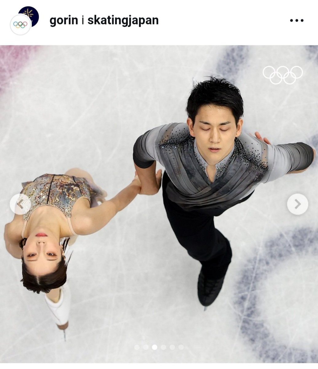 Via Gorin and Skating Japan IG 

The same WOW photo from above that was made during practice, now picturing Olympic Champions for Japan.

Beauty, strenght, resilience, quality. Now crowned.