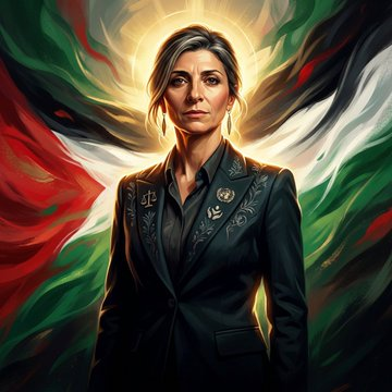 Hope. Resistance. Freedom 
Francesca Albanese is a hero.