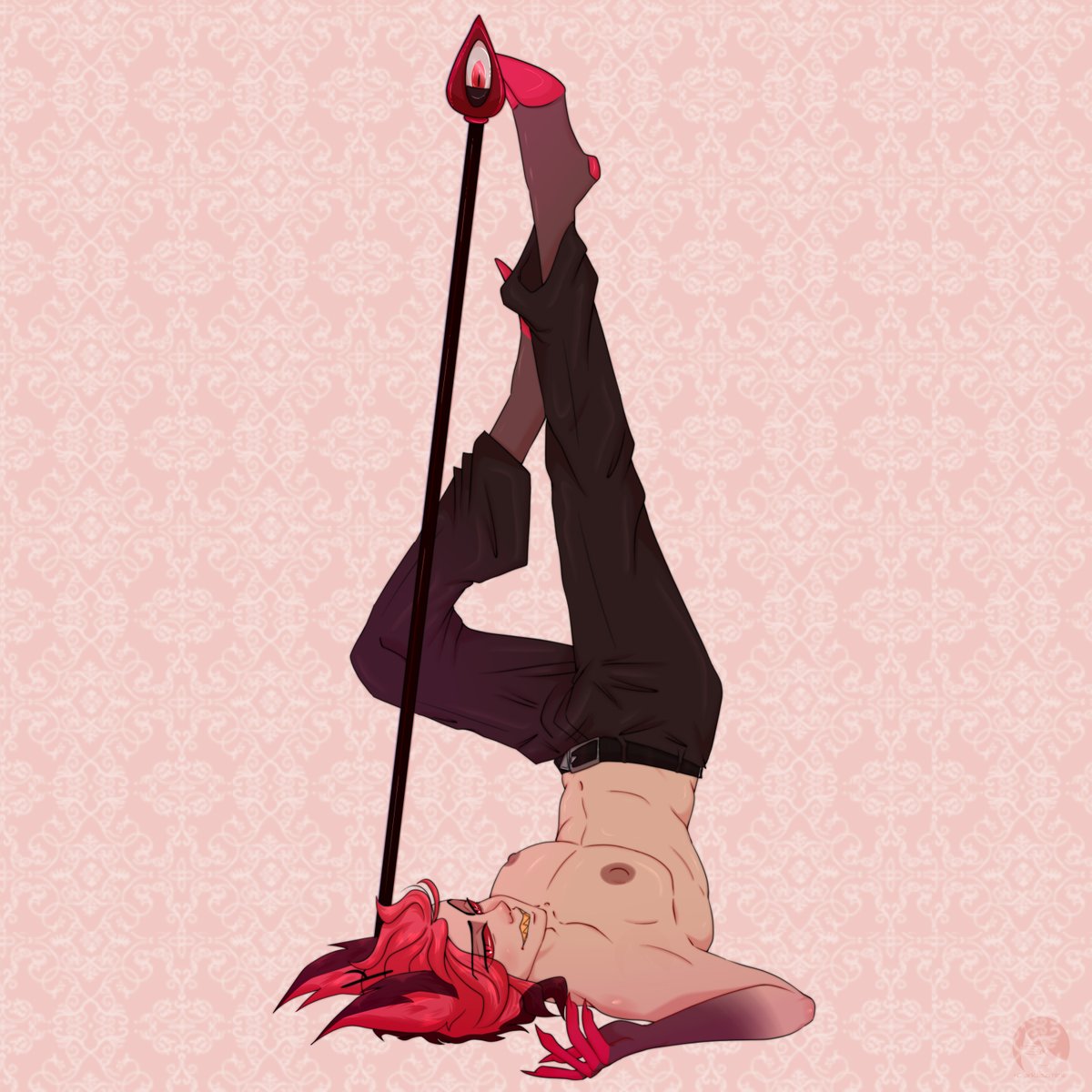 DarkJazmin11's tweet photo. Alastor '26-02

#HazbinHotel #HazbinHotelAlastor #digitalartwork #fanart #supportartist https://t.co/daS7lV4snw