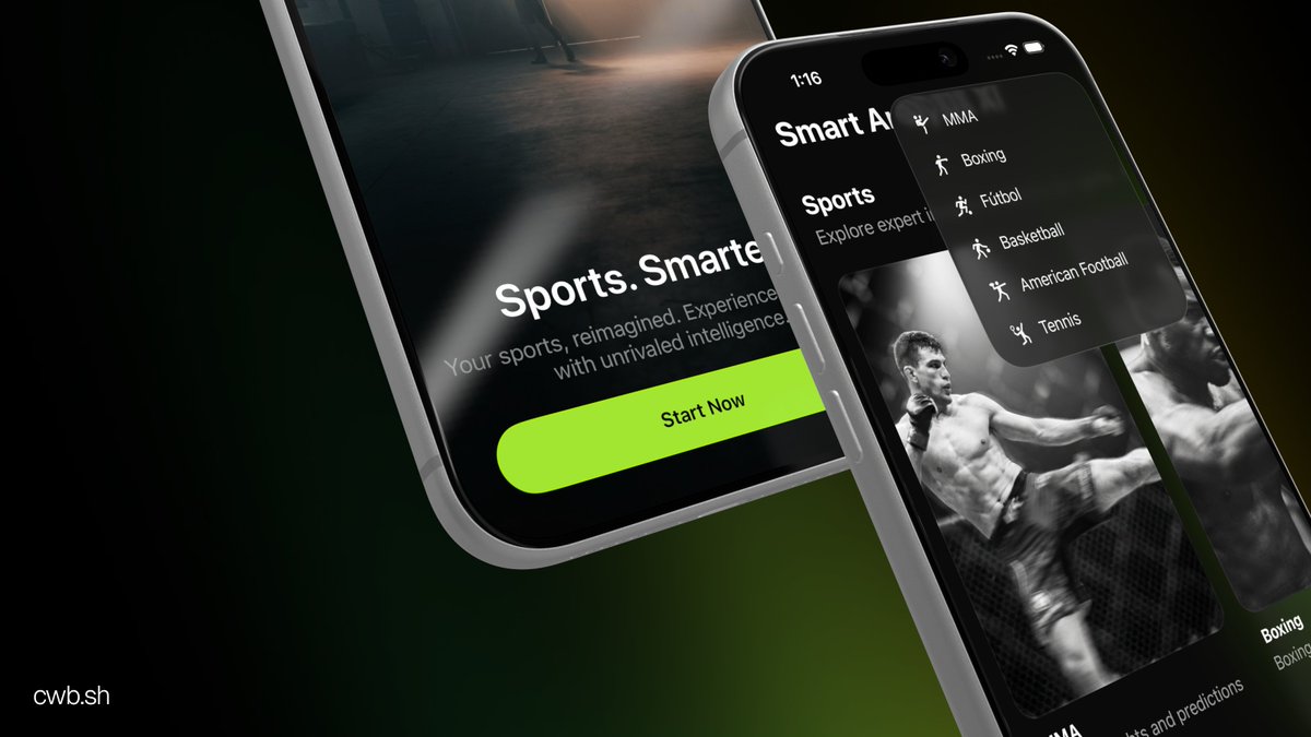 We're upgrading our AI Sports Analytics App.

Better models.
Sharper instructions.
Cleaner structure.
More sports.

And a major UX/UI overhaul.

Now powered by Expo Router v7 and Expo SDK 55 for a faster, smarter experience.

Stay tuned.

cwb.sh
