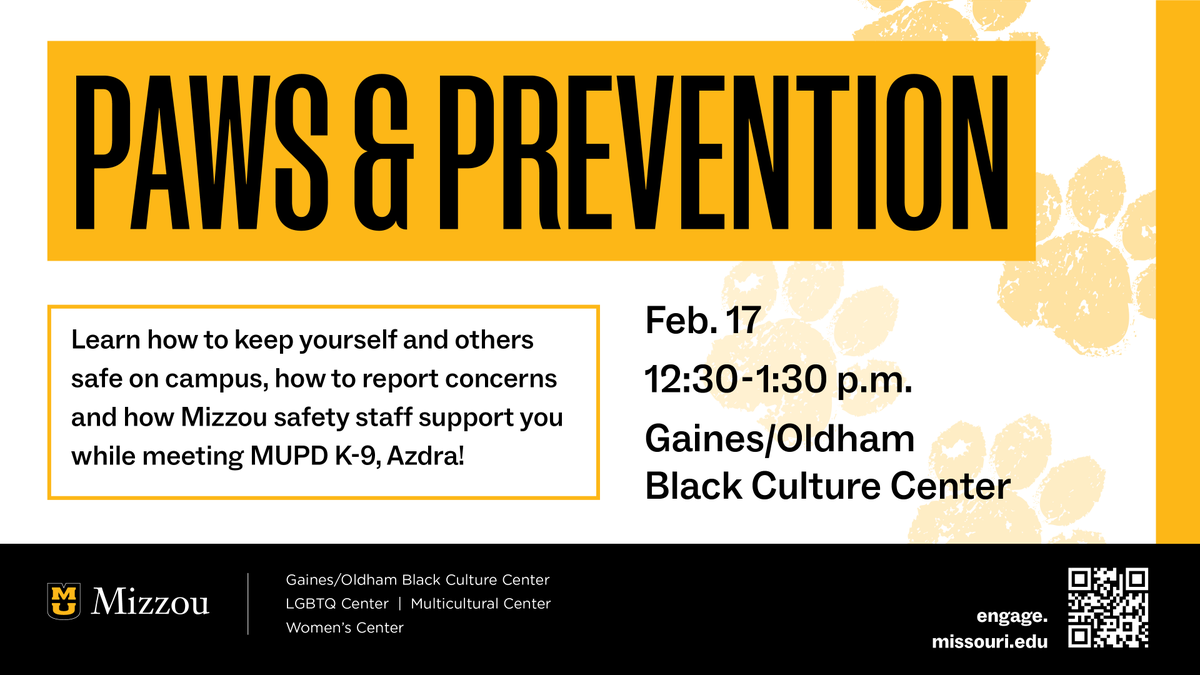 University of Missouri Police Department (MUPD) tweet media