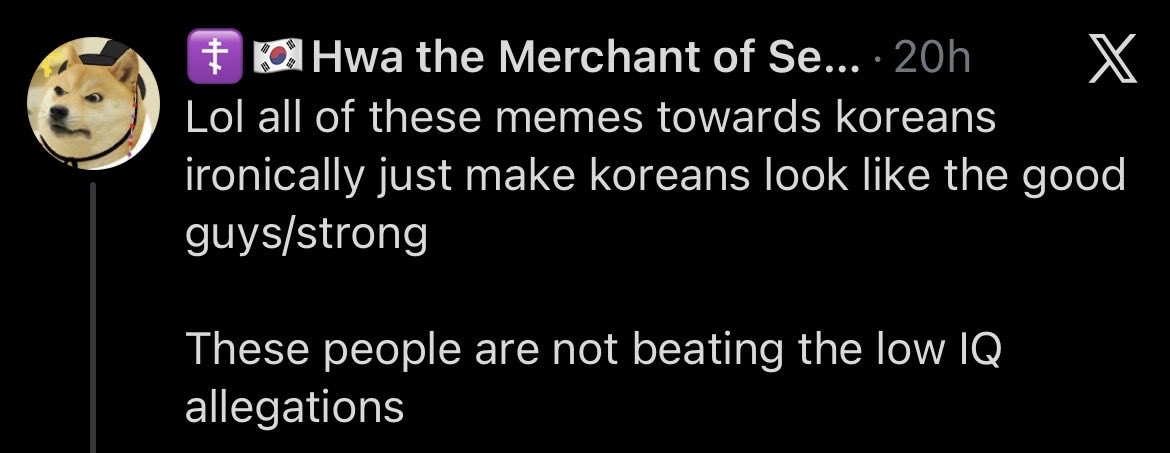 Frontline0514's tweet photo. You didnt like us making memes about it but when confronted with facts you replied some made up bs and IMMEDIATELY blocked me? Pathetic
#SEAblings #korea https://t.co/uXFFLsVlsg