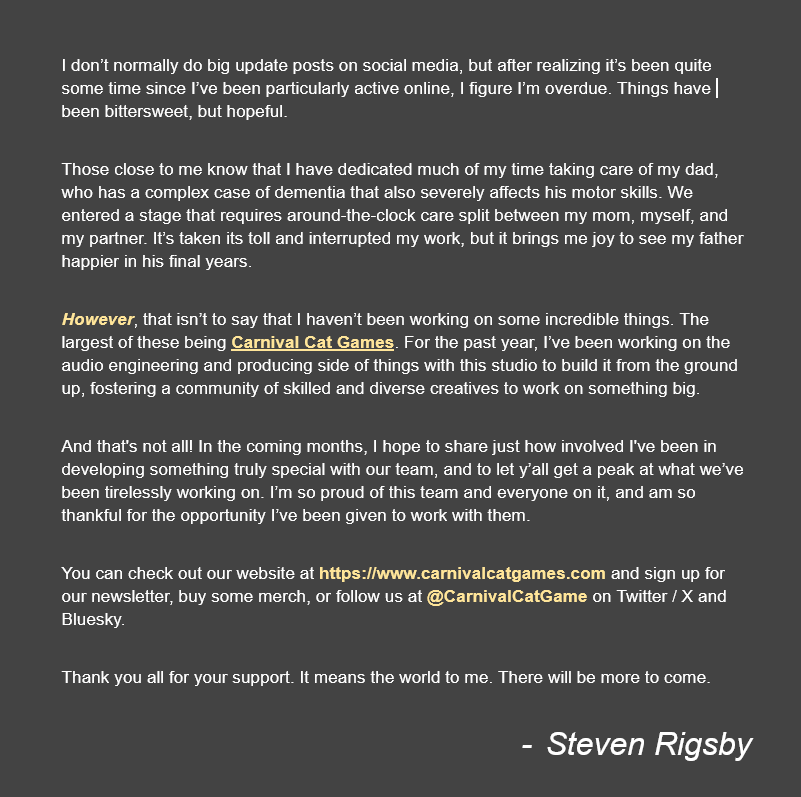 Steven Rigsby || VA + 🔊 tweet media