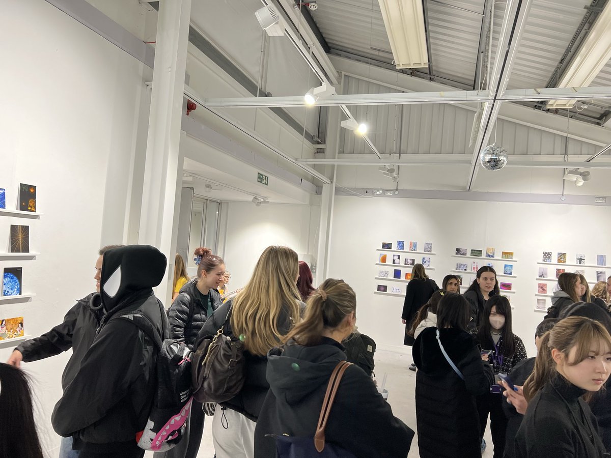 curation8's tweet photo. The Opening Party for the Scintilla Exhibition was held today. It was great seeing everyone enjoying viewing the artwork:-) https://t.co/4DAcy8nL3C