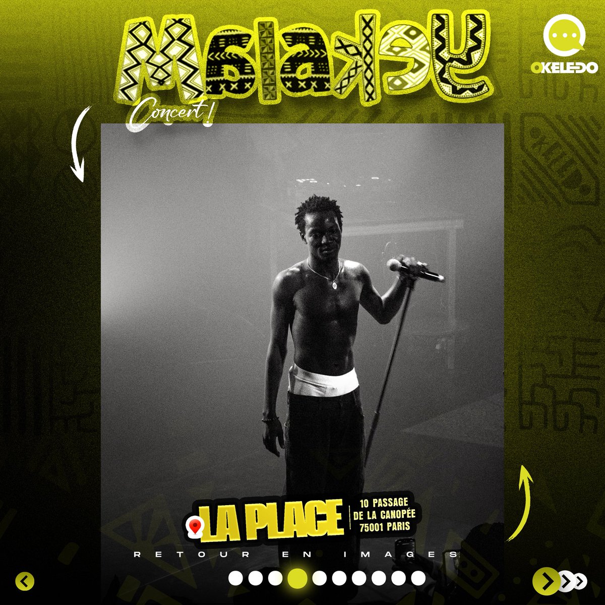 Retour en images sur le concert de Malakey à la Place (Paris)🔥 !

#Malakey #Okeledoevents