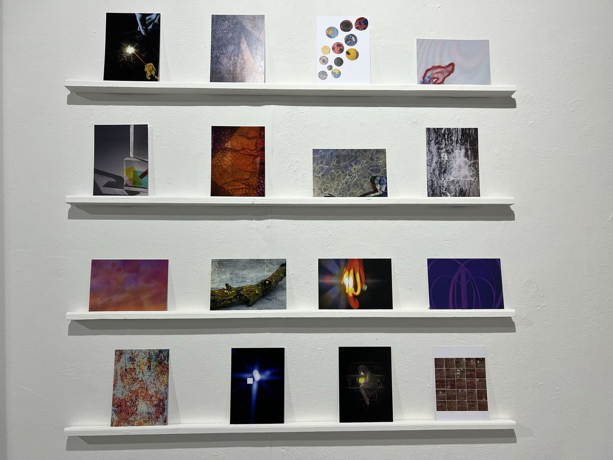 curation8's tweet photo. The Opening Party for the Scintilla Exhibition was held today. It was great seeing everyone enjoying viewing the artwork:-) https://t.co/xcWZZR7d0g