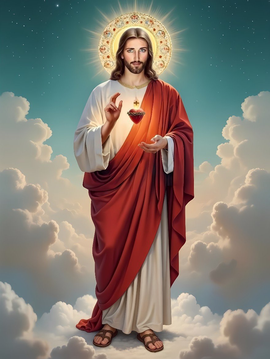 “A todos los que honren mi Sagrado Corazón, les prometo mi gracia, la paz en sus familias y mi consuelo en sus penas”.  

-Sagrado Corazón de Jesús