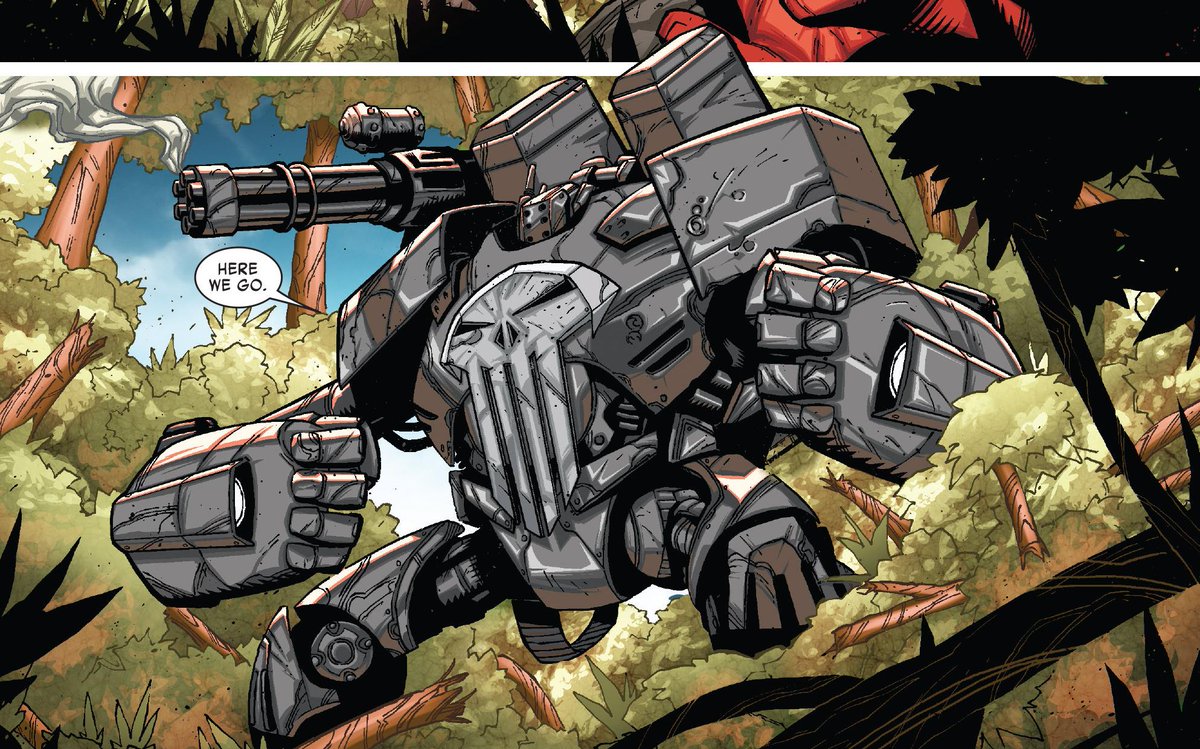 Look what we have here... The coming of Marvel Legends Punisher's Hulkbuster! I didn't see this coming!