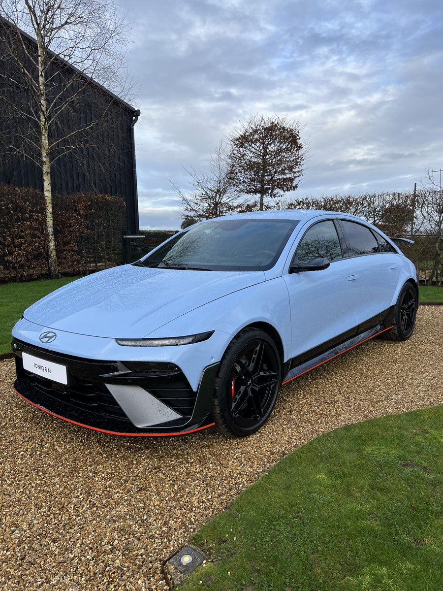 The Hyundai Ioniq 6N has landed in the UK and I checked it out. Video is live on YouTube:
youtube.com/watch?v=hAJFTA…