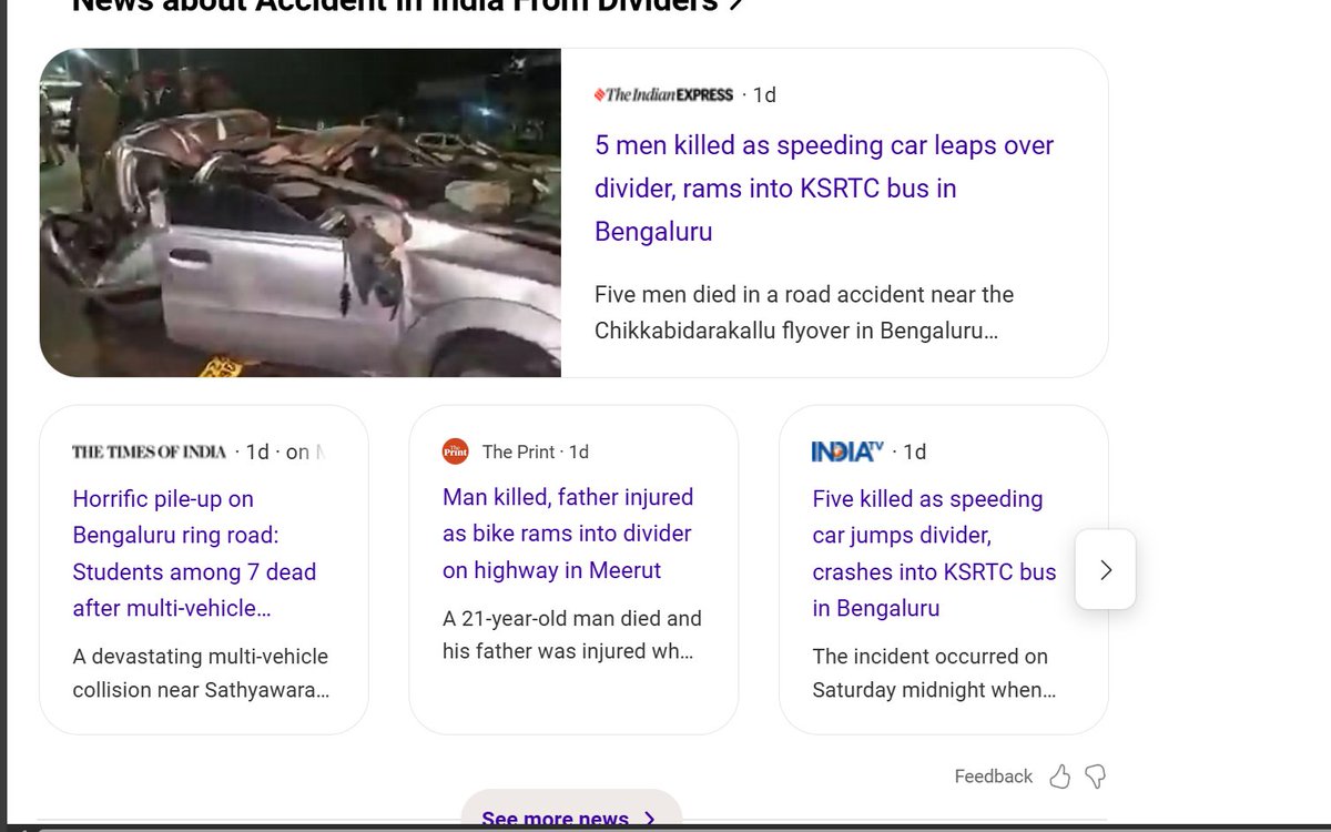 Shaan_Mukherjee's tweet image. Dear  @nitin_gadkari Sir , 
This Indicator on all dividers (check video) on Indian Roads can save many lives every day, when the government is spending so much on LED ads and campaigns I think this is nothing. 
#Accidents #RoadSafety #LEDLights #Life #INDvsPAK @NHAI_Official