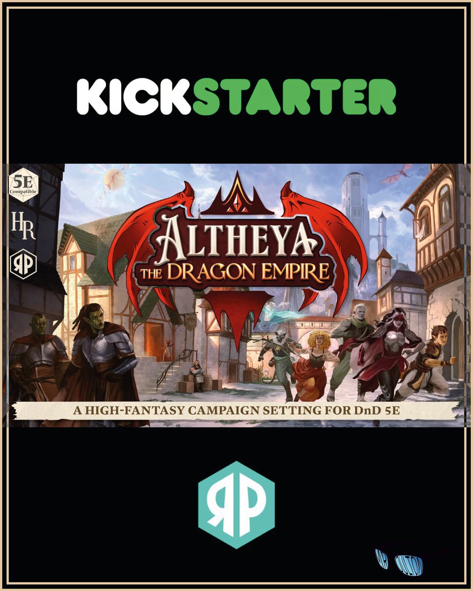 PJOulton's tweet photo. Did you know @HighRollersDnD have put out a @Kickstarter with the amazing people at @RollPlayPress!
It doesn't matter if you know the world or not, this is going to be a huge lore book!
Back it now!
https://t.co/6dir2GGRRP
#DnD #HighRollersDnD #KickStarter https://t.co/FHrIaSaYaF