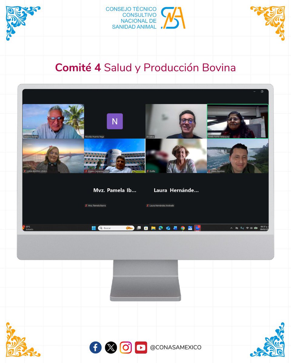 Segunda sesión ordinaria del Comité 4. 🐑✨ #ComitésCONASA