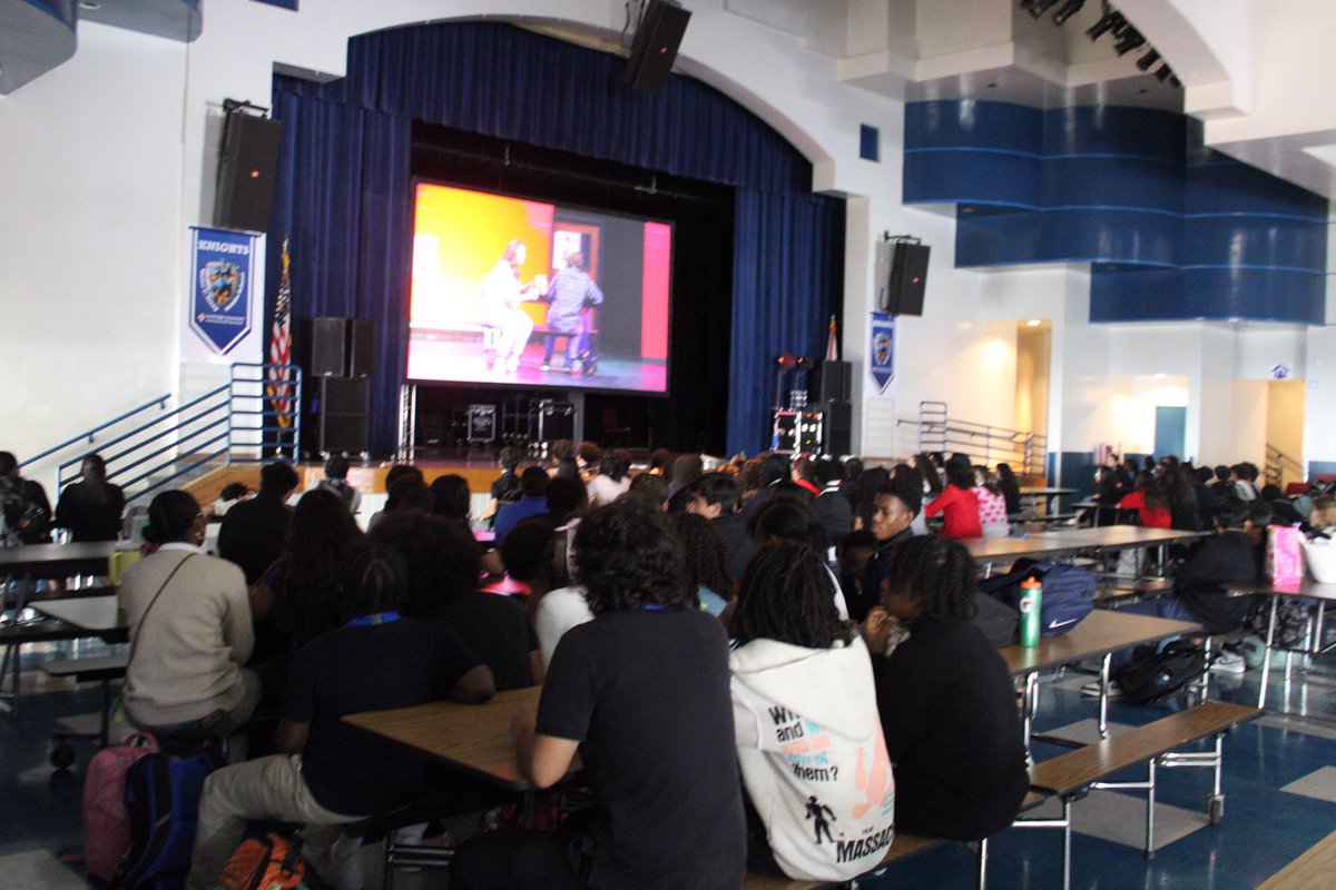 ChoozPeace's tweet photo. Speak Life. End Bullying The Musical Film - assemblies at Walter C. Young MS @browardschools @CSCBroward @UnitedWayBC @WCYMiddleSchool #leadingthechange 
#speaklifeendbullying #speaklife https://t.co/2M0YeT3yth