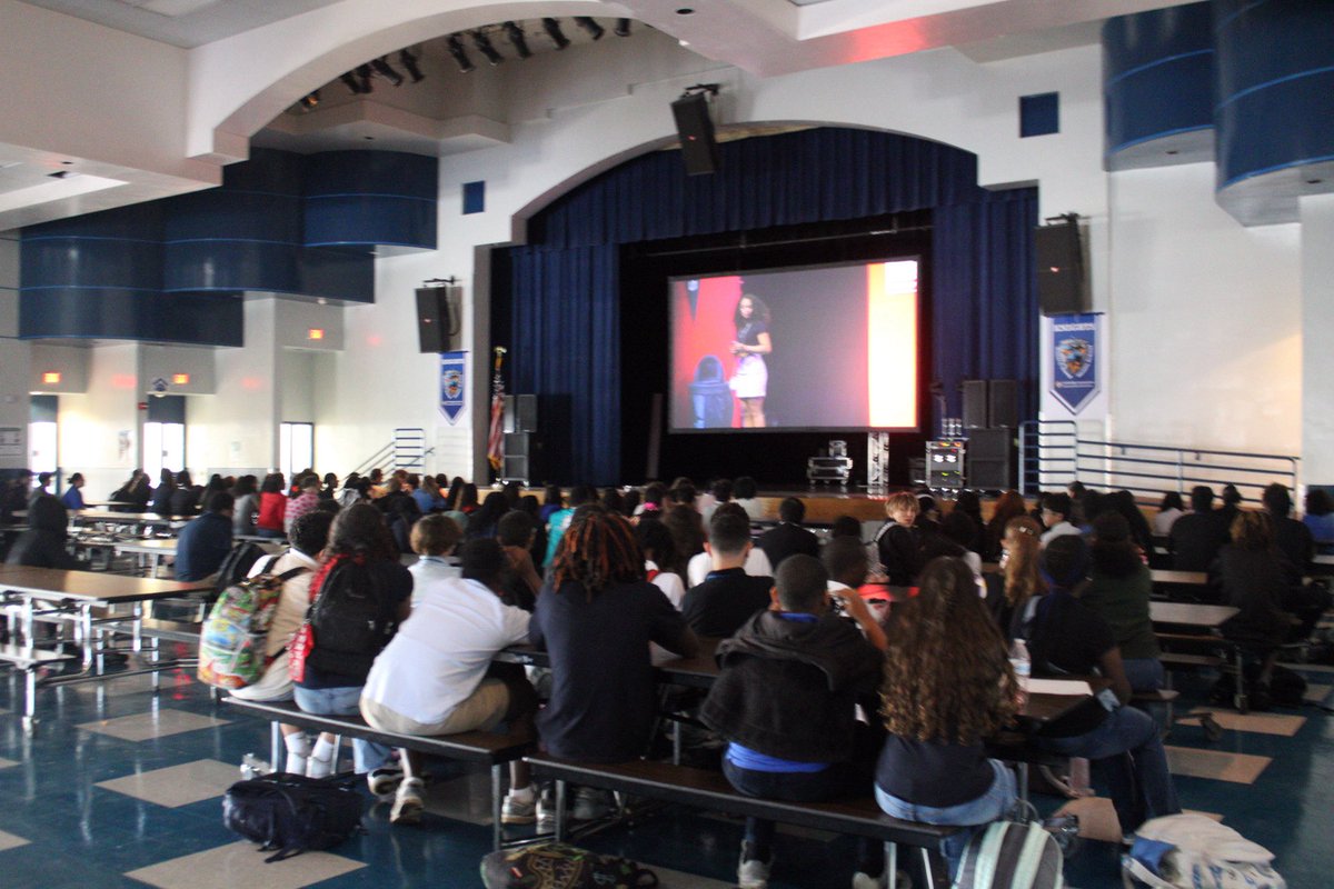 ChoozPeace's tweet photo. Speak Life. End Bullying The Musical Film - assemblies at Walter C. Young MS @browardschools @CSCBroward @UnitedWayBC @WCYMiddleSchool #leadingthechange 
#speaklifeendbullying #speaklife https://t.co/2M0YeT3yth