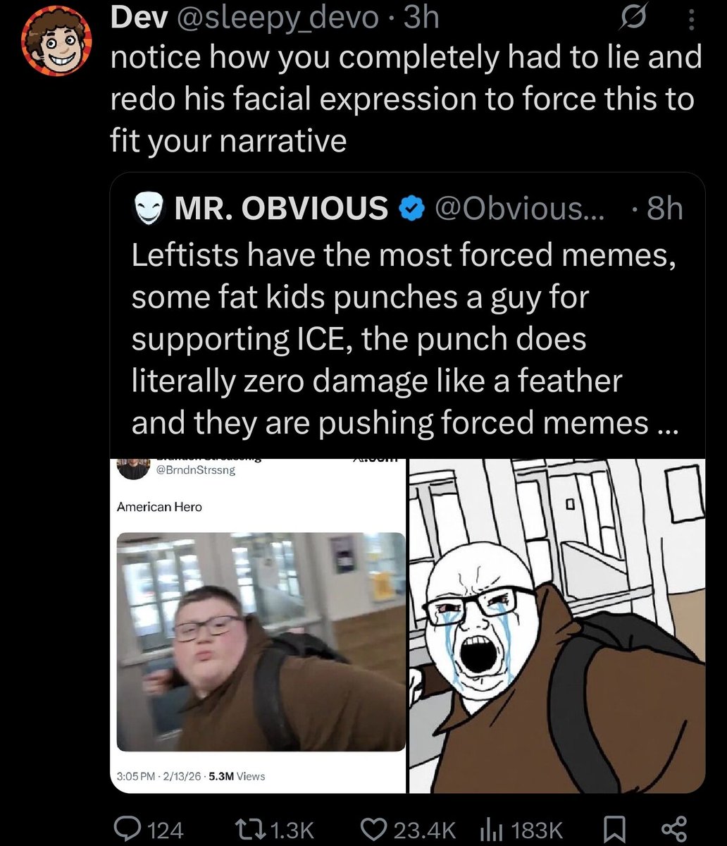 Insane Cope tweet media