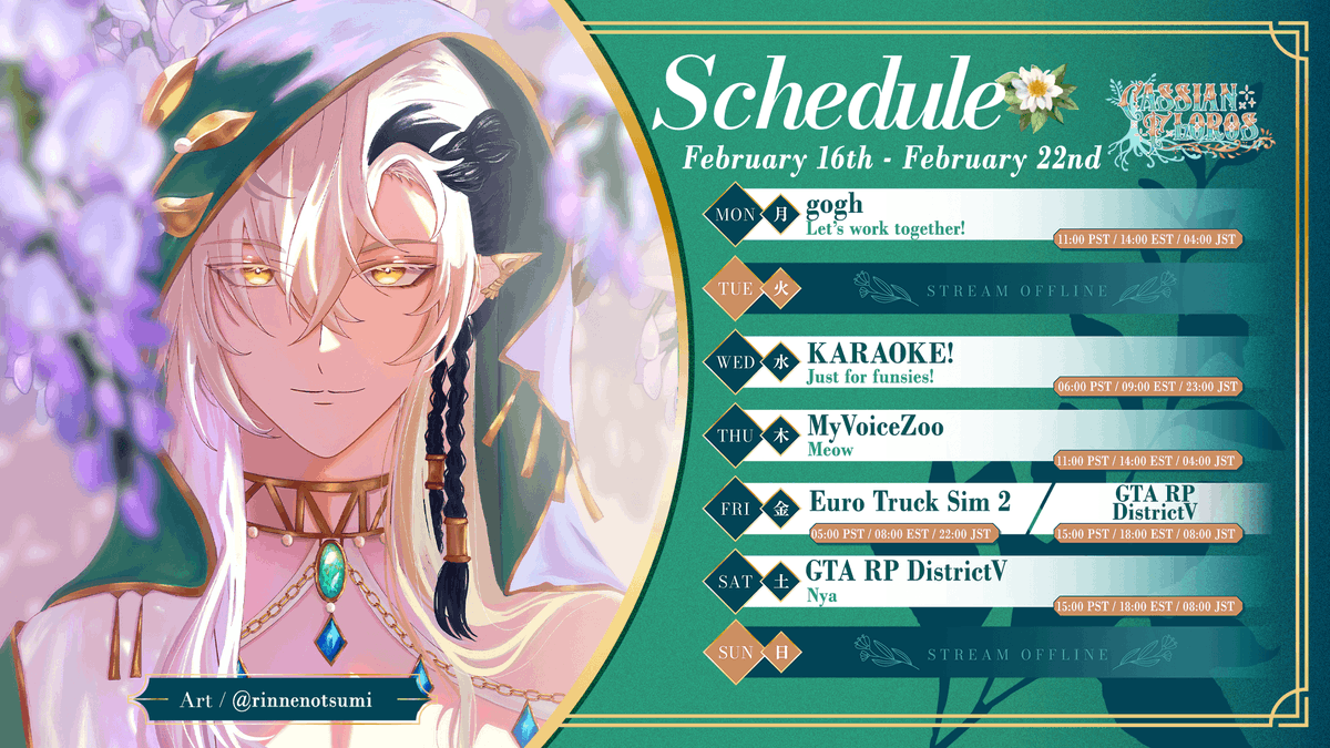 Cassian Floros🌿✨FIRST STAGE PRODUCTION EN tweet media