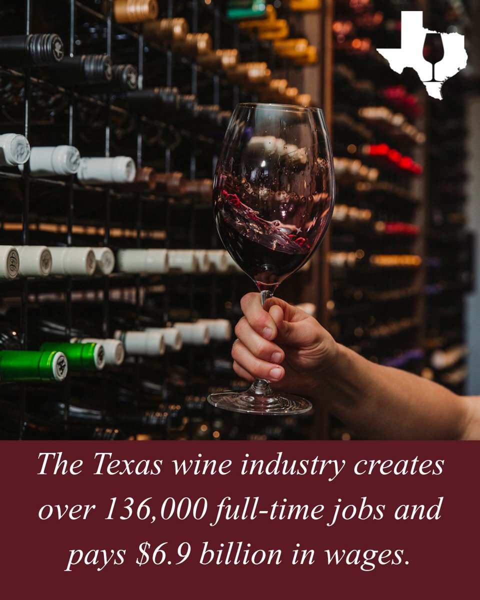 Texas wine is more than what's in the glass!

Commissioner Sid Miller wants you to know that our Texas wine industry is a powerful part of our economy! From vineyard workers to hospitality teams, Texas wine fuels communities across the Lone Star State.

#UncorkTexasWines #Wine101