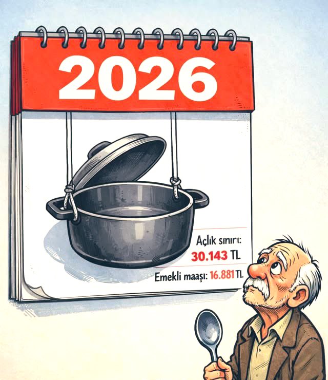 Emekliyi açlığa mahkûm edenler,
sandığı görünce korkacak.

Çünkü bastonuna dayanarak gelen o el,
oy pusulasında hesap soracak!

#EmeklininGazabıSandıkta