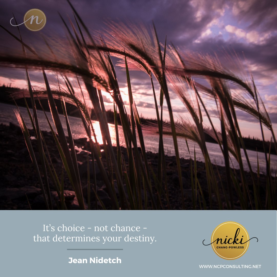 You determine your future. What hard choice have you had to make recently?

Photography by Nicki Chang-Powless

#inspiration #mondaymotivation #business