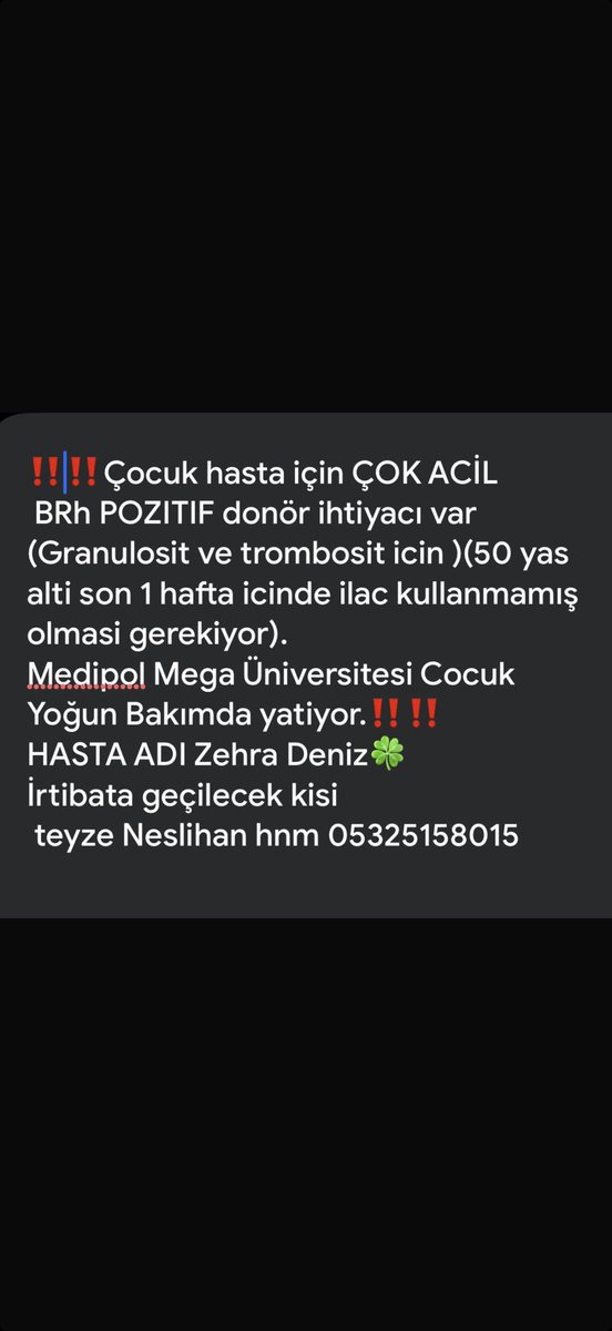 #acil 
Rt yapalım lütfen 
Yakın bir komşumuzun kızı