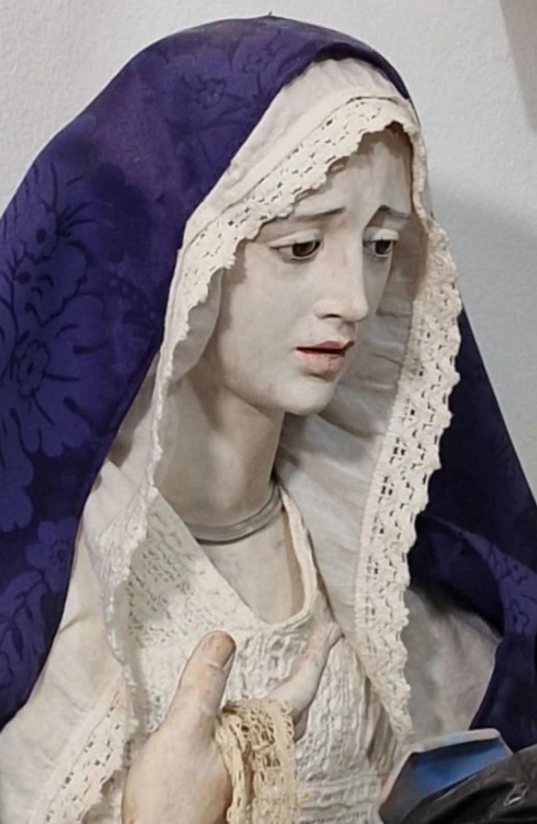 mbautistagamaza's tweet image. #procesos Virgen dolorosa de 1m 20cm aprox. Obra disponible una vez concluida
#imagineria #arte #art #materdolorosa
