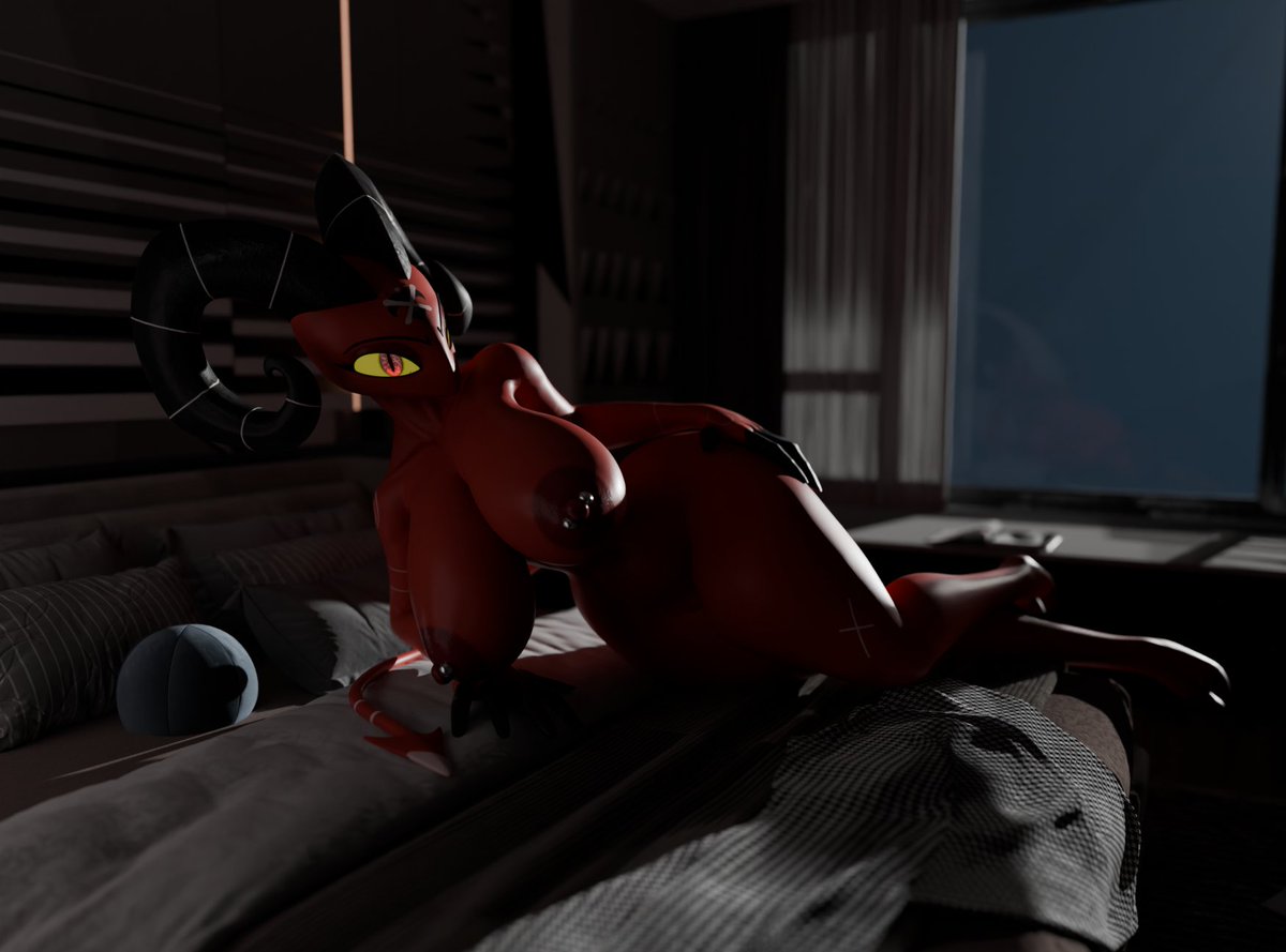 first post of wire in a while! she's waiting~ #nsfw #helluvaboss

barbie wire model by <a href="/valorlynz/">Valz</a>