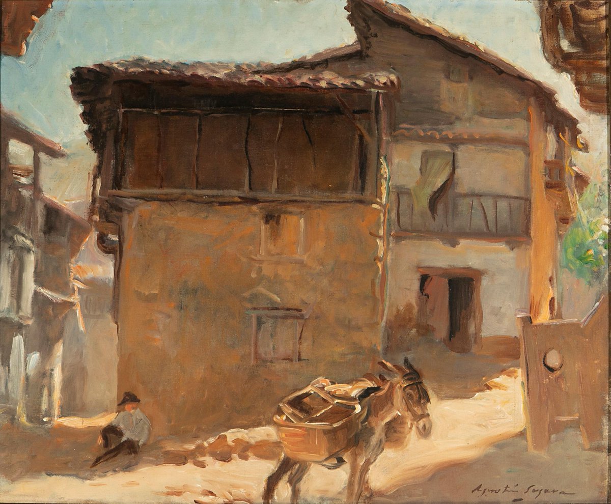 Escena rural. Agustín Segura Iglesias. 1930 -1940
