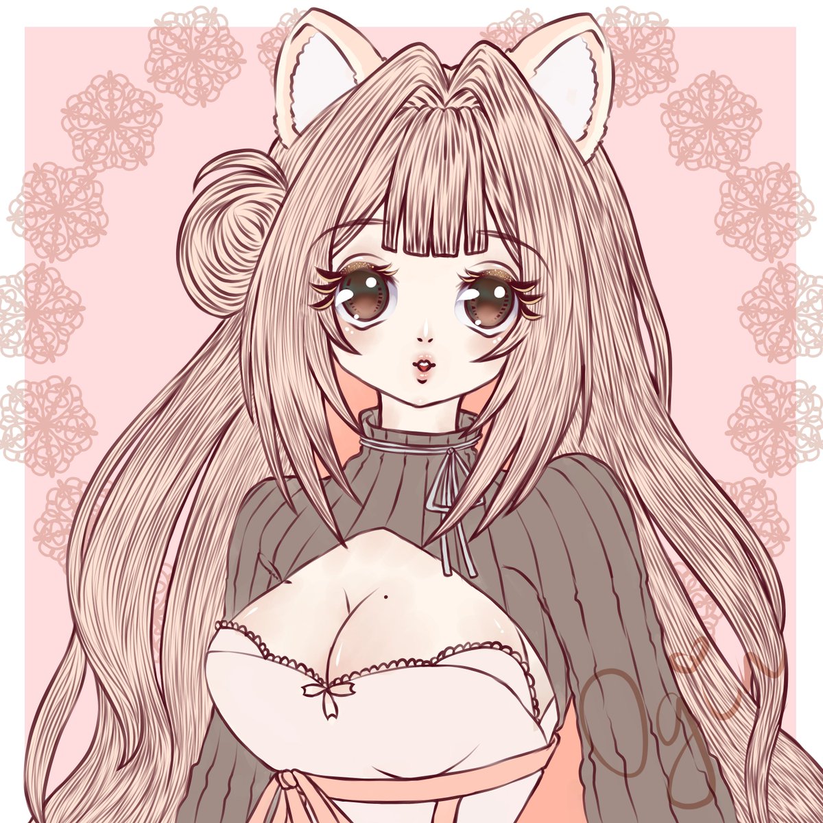 <a href="/pienotacake/">Pie 👑💧</a> <a href="/DemonessChip/">😈⏳️Chip《VSouls》</a> <a href="/MaquiaVT/">Maquia ⋆˚𝜗𝜚˚⋆ 【 ENvtuber 】💜✨</a> <a href="/LoonaValkyria/">𝐋𝖔𝖔𝖓𝖆 𝐕𝖆𝖑𝐤𝖞𝖗𝖎𝖆 💜🐦‍⬛💀🔞</a> <a href="/NicoENVT/">Nɪᴄᴏ || 𝓖𝓸𝓽𝓱 𝓒𝓪𝓽𝓰𝓲𝓻𝓵 💜 💀【VRawr】</a> And we continue with a prescious stout vtuber <a href="/kimikohana_/">kimi 🌸🐾</a>! Sorry I didn't manage to complete the sketch on this Valentine's Day, hope you'll still like it! ^^

#kimikanvas #vtuber #vtuberfanart