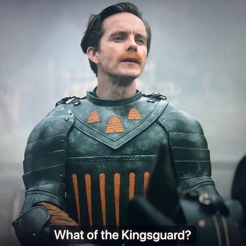 House Beesbury always in the right side, Lord Lyman Beesbury called out the greens for usurping Rhaenyra &amp; Humfrey Beesbury joined Duncan's side during the trial of seven, both were killed by kingsguards