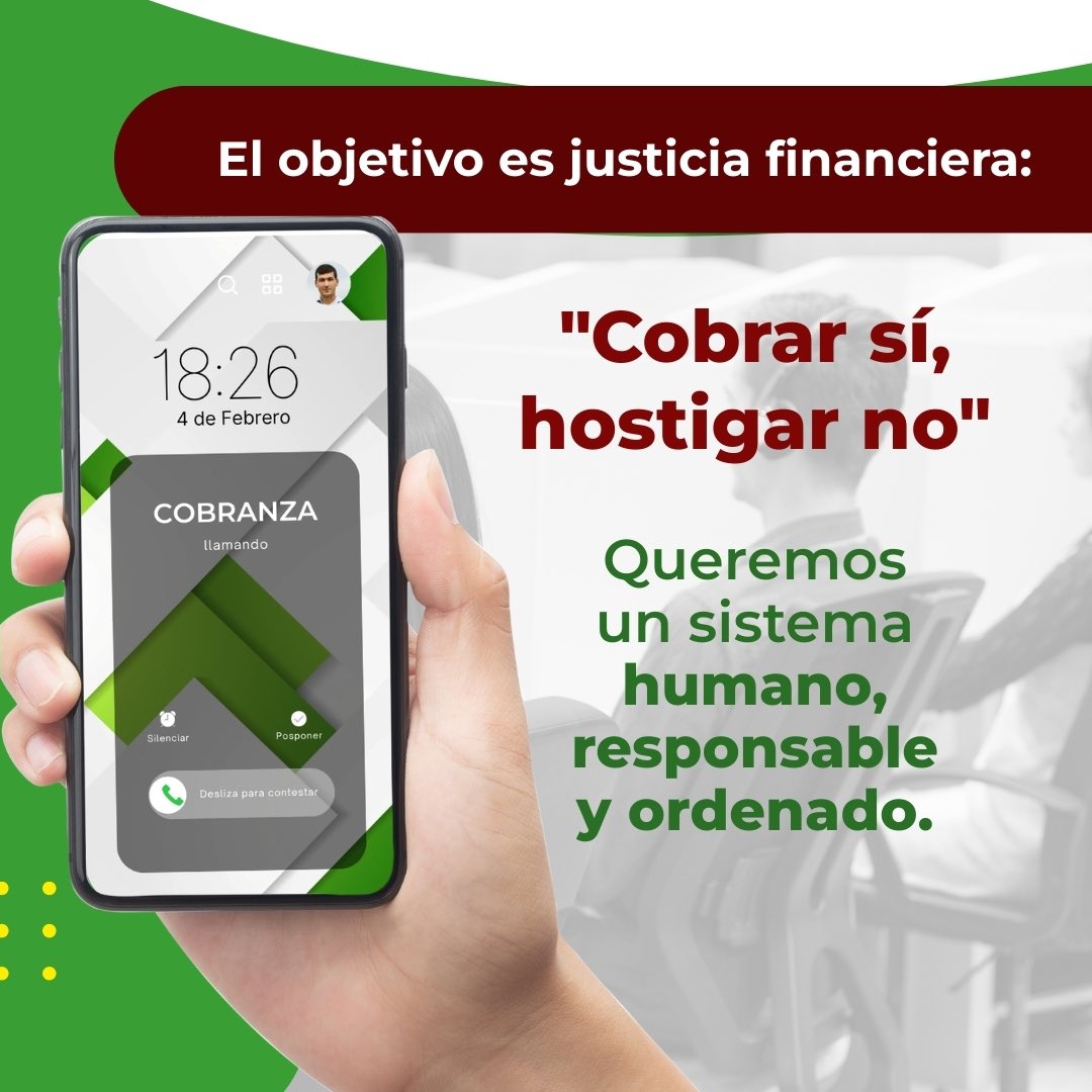 jc_ramirezmarin's tweet photo. Presenté una iniciativa para poner fin al hostigamiento financiero. 
No se trata de evadir responsabilidades sino de exigir que el proceso de cobranza respete la dignidad y la privacidad de las familias.

La cobranza debe ser un ejercicio profesional, no un mecanismo de acoso. https://t.co/IHYofpQeYy