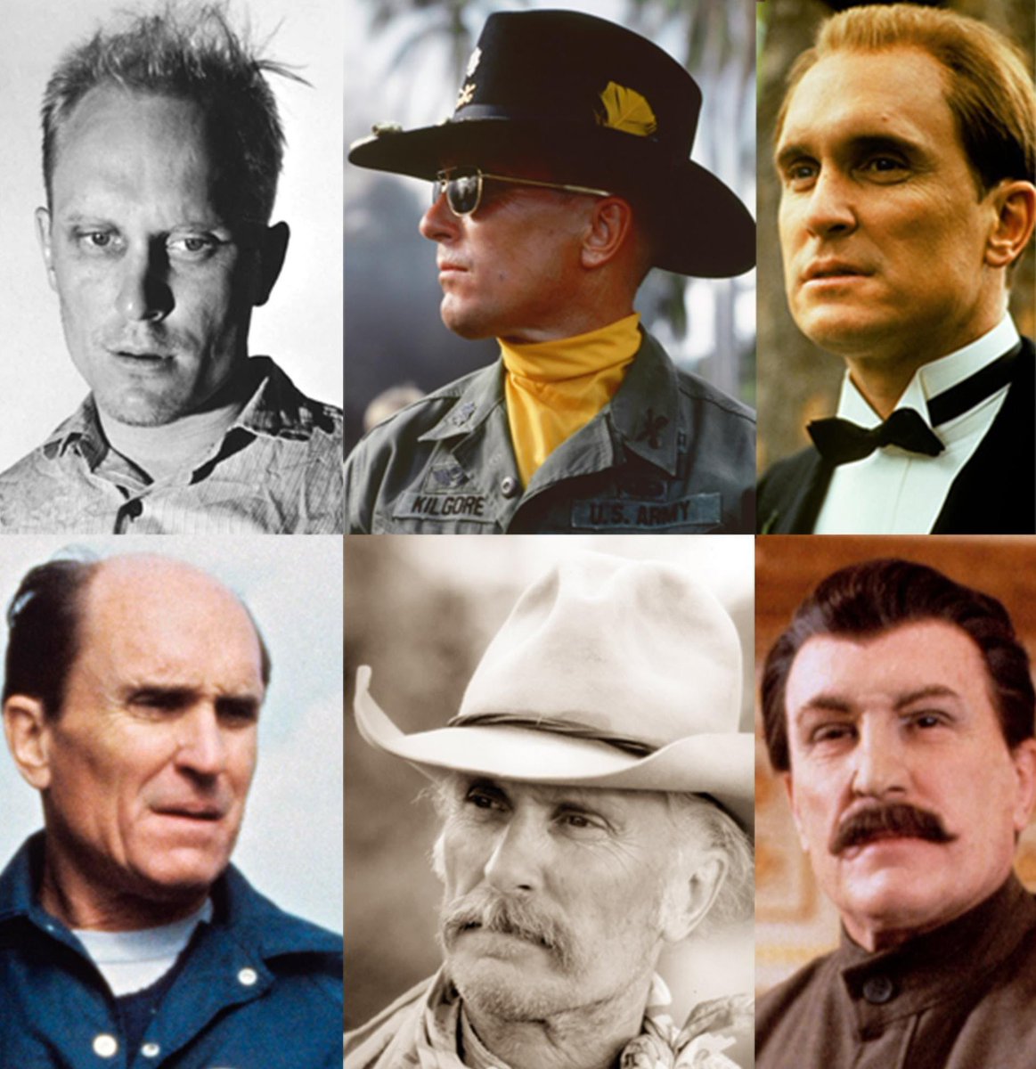 RIP Robert Duvall. Quite simply one of the best to ever do it over a 60 year plus film career. From Tom Hagen to Col. Kilgore to Gus McCray and many in between Robert always stood out.