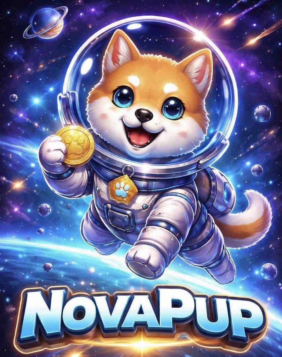 NovaPupdev's tweet image. We are launching soon 🚀

$NovaPup is a decentralized meme coin built on #Solana

First 4,500 Address 12,000,000 $NovaPup  

Follow 🔔, like, RT (Drop your $Sol wallet)

Snapshots 18 hours ⏳️ 
#SolanaAirdrop