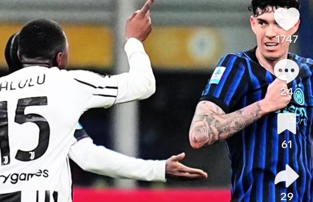 L'onestà di Bastoni nel sottolineare che è stato tirato, strattonato o altro per la maglia.