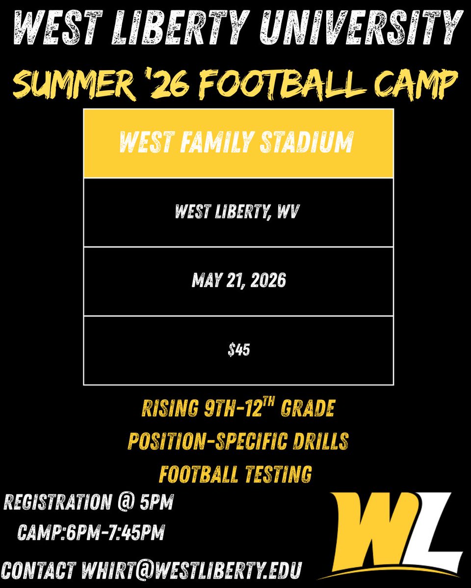 West Liberty Hilltoppers Football tweet media