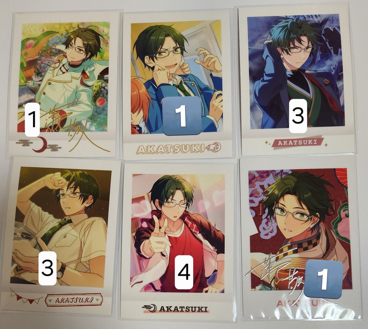 譲渡】あんスタ ぱしゃこれ ぱしゃっつ ポロライド 周年 TRIP 求:定価+