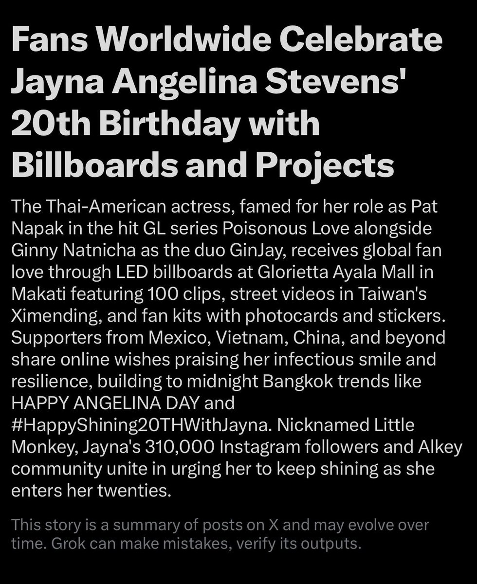 worryshaaa's tweet photo. HAPPY ANGELINA DAY
 #HappyShining20THWithJayna https://t.co/xPQ1eV0M2s