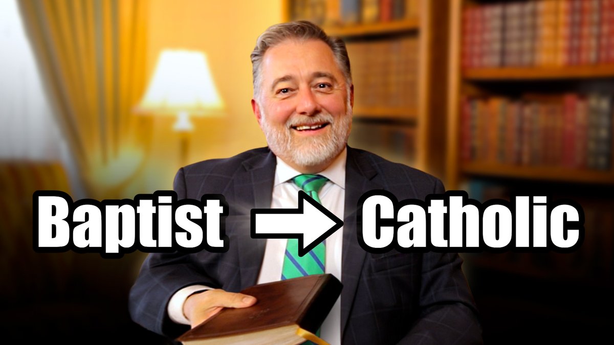 tfpsa's tweet photo. From Baptist pastor to Catholic: How Dr. Jerry A. Johnson Converted to the Catholic Church https://t.co/DPqjRWDhe0 

What would make a lifelong Baptist pastor walk away from the denomination he loved—and enter the Catholic Church he once rejected?

This isn’t an isolated story. In recent years, a surprising number of prominent Protestants—pastors, scholars, political leaders, even the former chaplain to Queen Elizabeth II—have made the journey to Rome.

Something is shifting beneath the surface of our culture. Quietly. Profoundly.

And now, there’s another name to add to that list: Dr. Jerry Johnson.  He was a Southern Baptist pastor, a seminary dean, president of a Christian college, and National Religious Broadcasters President. He knew the arguments against Catholicism—after all, he taught them.

But some questions refused to go away.
And after years of study, prayer, and inner struggle, he crossed the Tiber.

What changed?  What Bible passages played a role in his conversion? 

This is the story of how Dr. Jerry Johnson found his way home to Rome.