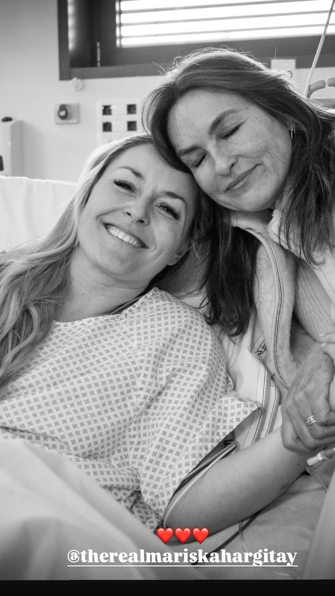 livbensondaily's tweet photo. Mariska and Lindsey Vonn ♥️ https://t.co/IAic44kTyN