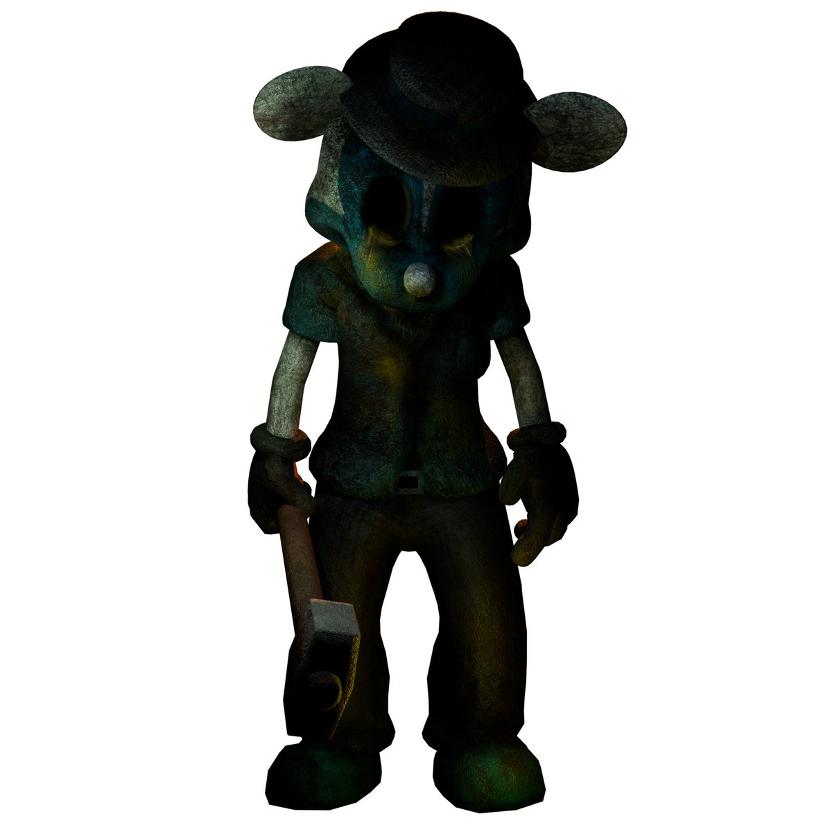 InkwellTerror's tweet image. "I wanna see your head come off" 
We present our first killer: 

The Inverted 

Design by: @InkRubberhose &amp;amp; @jdrivejayden 
Model by: @9H1gh57639 

We'll reveal more killers as we progress through development, stay tuned for more !!