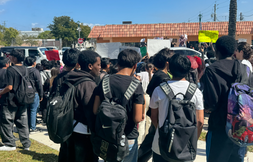 STUDENTS PROTEST | Hundreds of students from at least four Palm Beach ...
