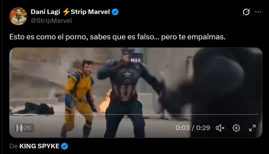 No tiene sentido que una persona que divulga cómics, series y películas le de voz a basura hecha con IA