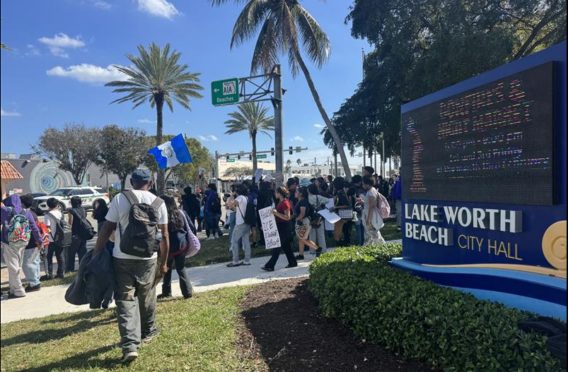 STUDENTS PROTEST | Hundreds of students from at least four Palm Beach ...