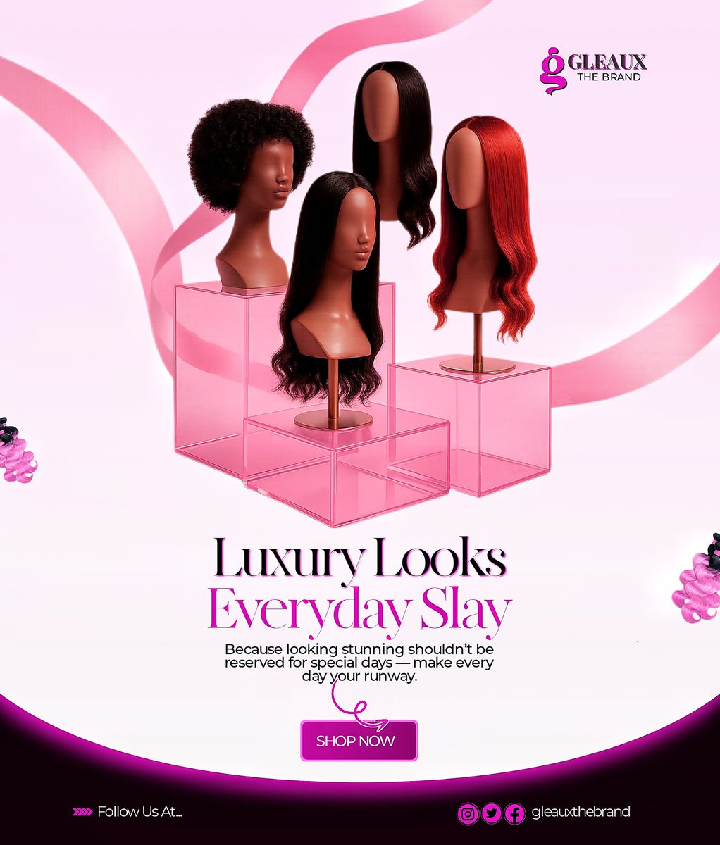 RealEyitjoy's tweet image. Day 16/30 🚀
Luxury wig brand concept.
Soft. Bold. Premium.
Designing daily. Improving daily.
#30DaysOfDesign #Day16
