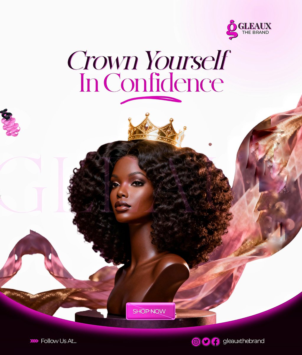 RealEyitjoy's tweet image. Day 16/30 🚀
Luxury wig brand concept.
Soft. Bold. Premium.
Designing daily. Improving daily.
#30DaysOfDesign #Day16