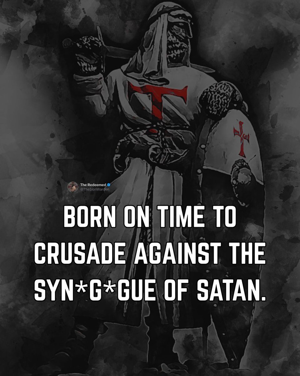 TheIronWarden's tweet photo. ✠ Time To Crusade ✠ https://t.co/xI1t3FA3L4
