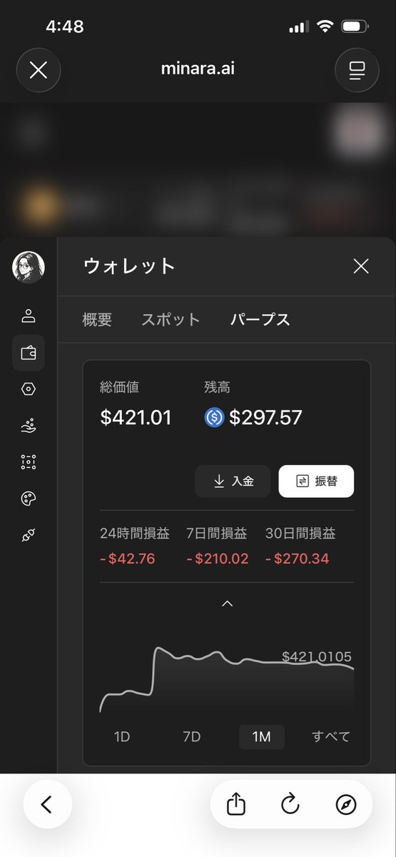 Nes0228's tweet photo. Minara AI🤖【13日目】
@minara

今日の報告🫡
うーん🧐 https://t.co/rQKAtEVpSV