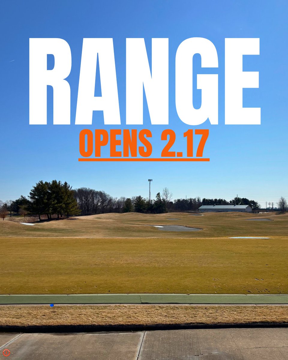 Beginning tomorrow at noon, the range is officially OPEN! We’ll keep it open until the weather tells us otherwise, but fingers crossed for plenty more warm days ahead.

 *Mats only.

#troon | #illini | #atkinsgolfclub